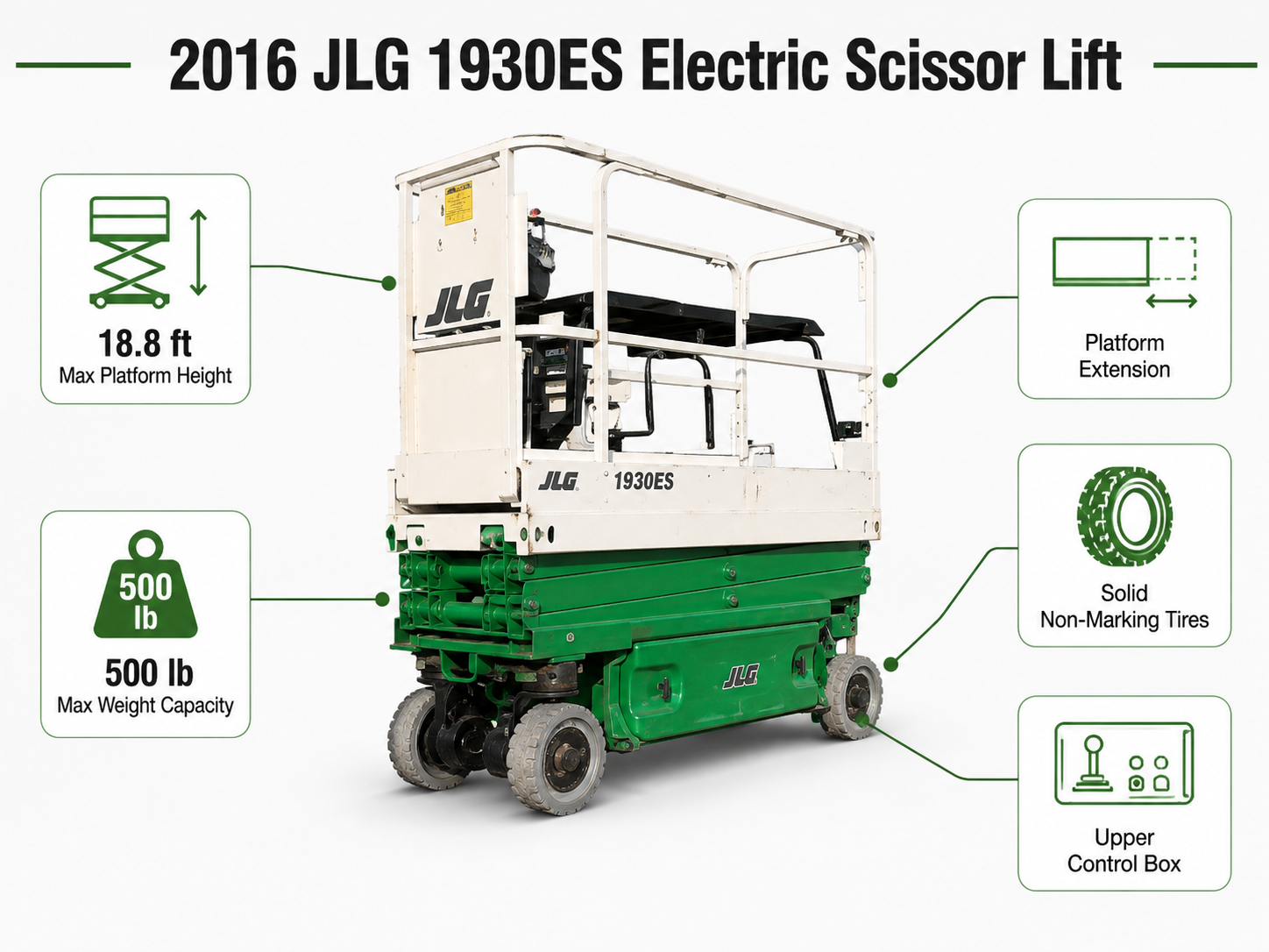 Scissor Lift 18.8 ft