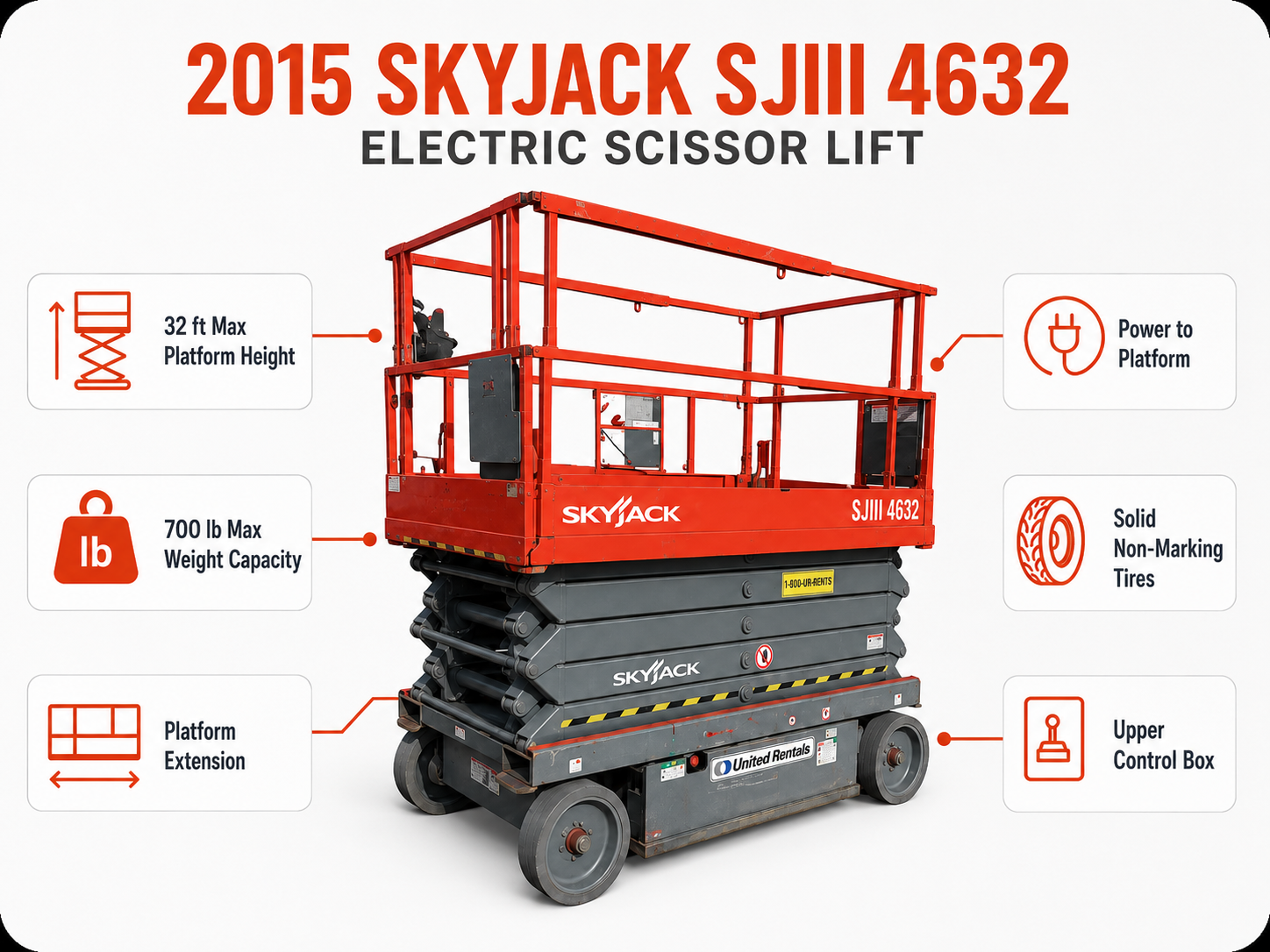 Scissor Lift 32 ft